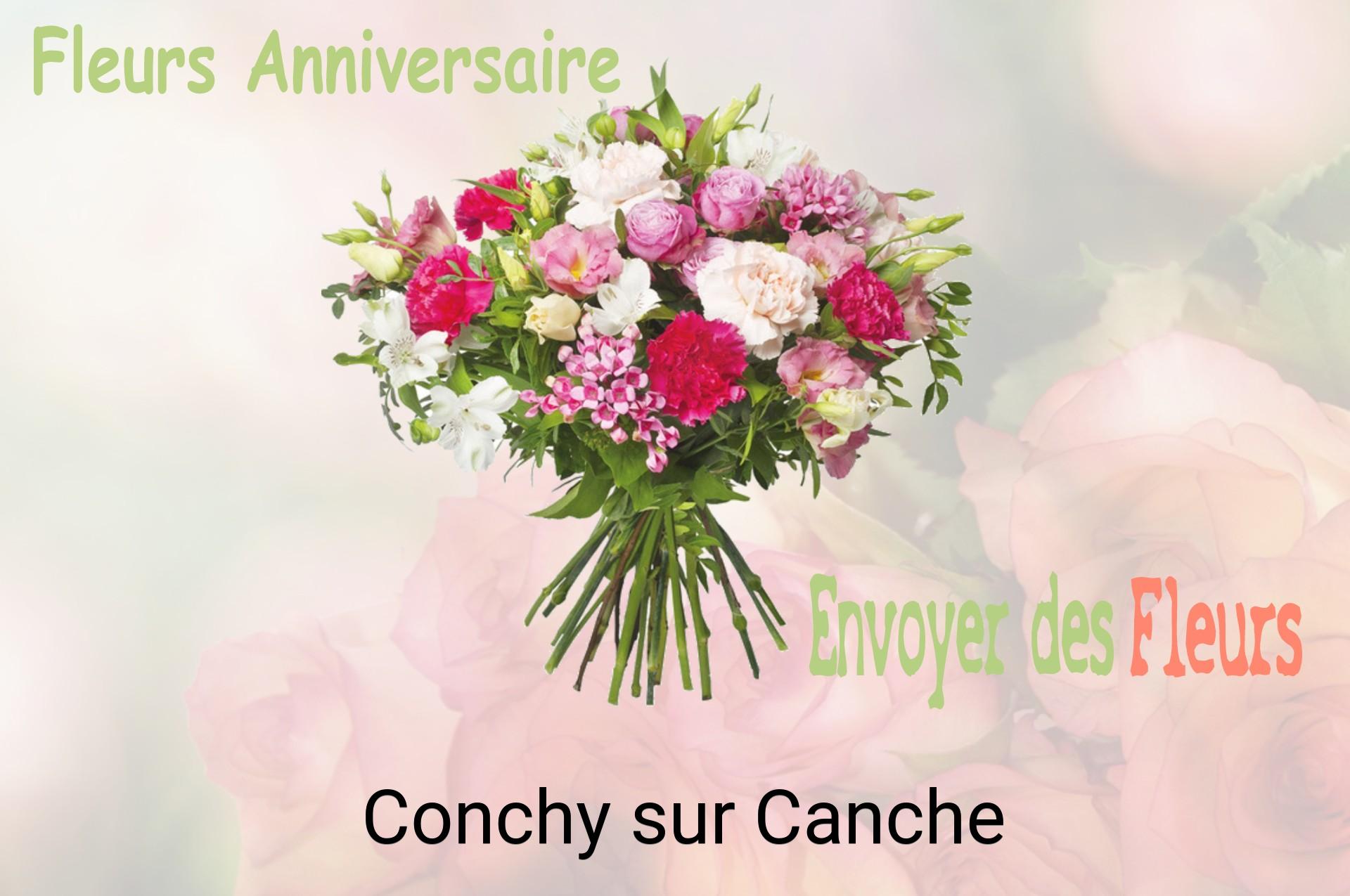 Bouquet de fleurs d’anniversaire livré à Conchy-sur-Canche